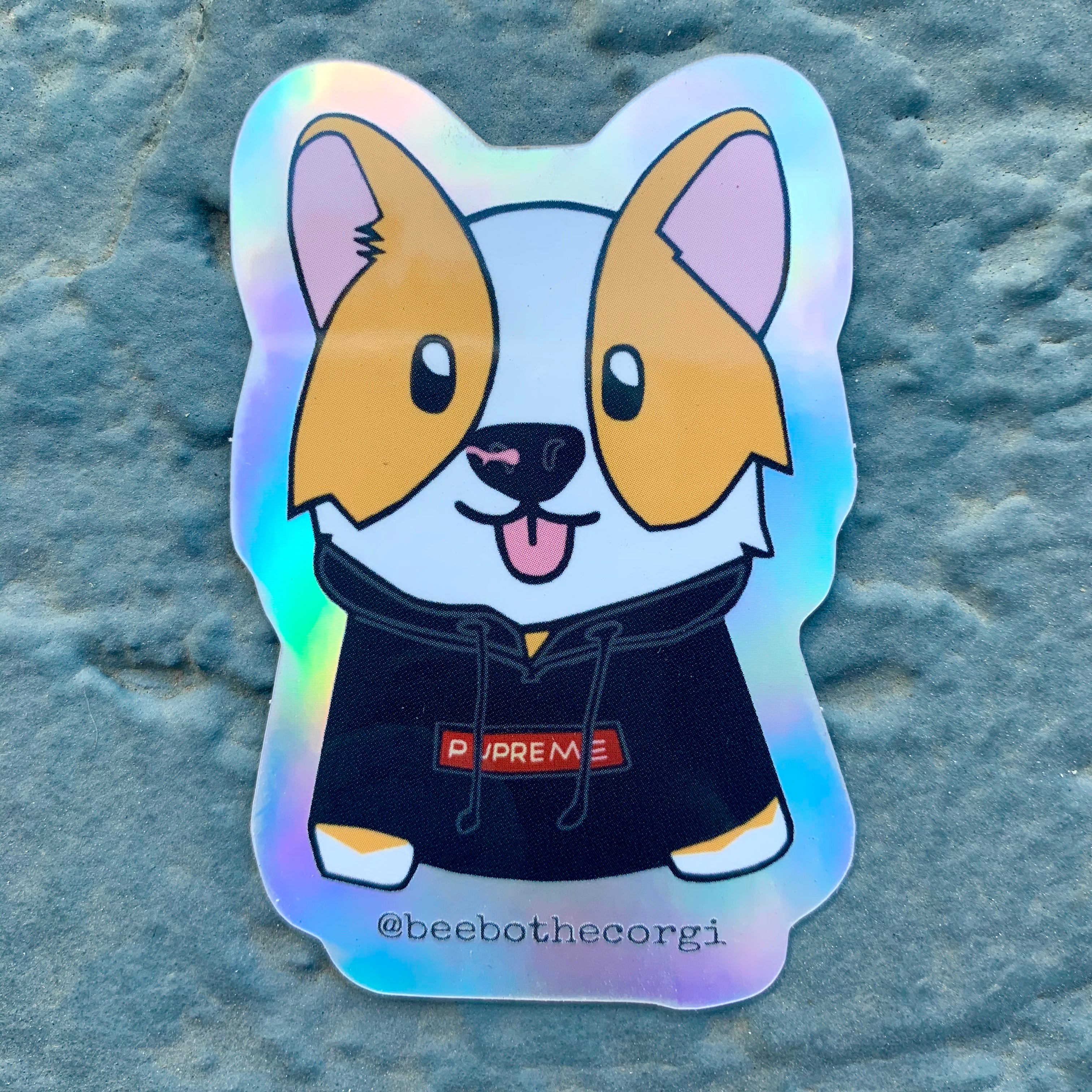 LIMITED EDITION: Holographic Bleppin' Beeb Sticker