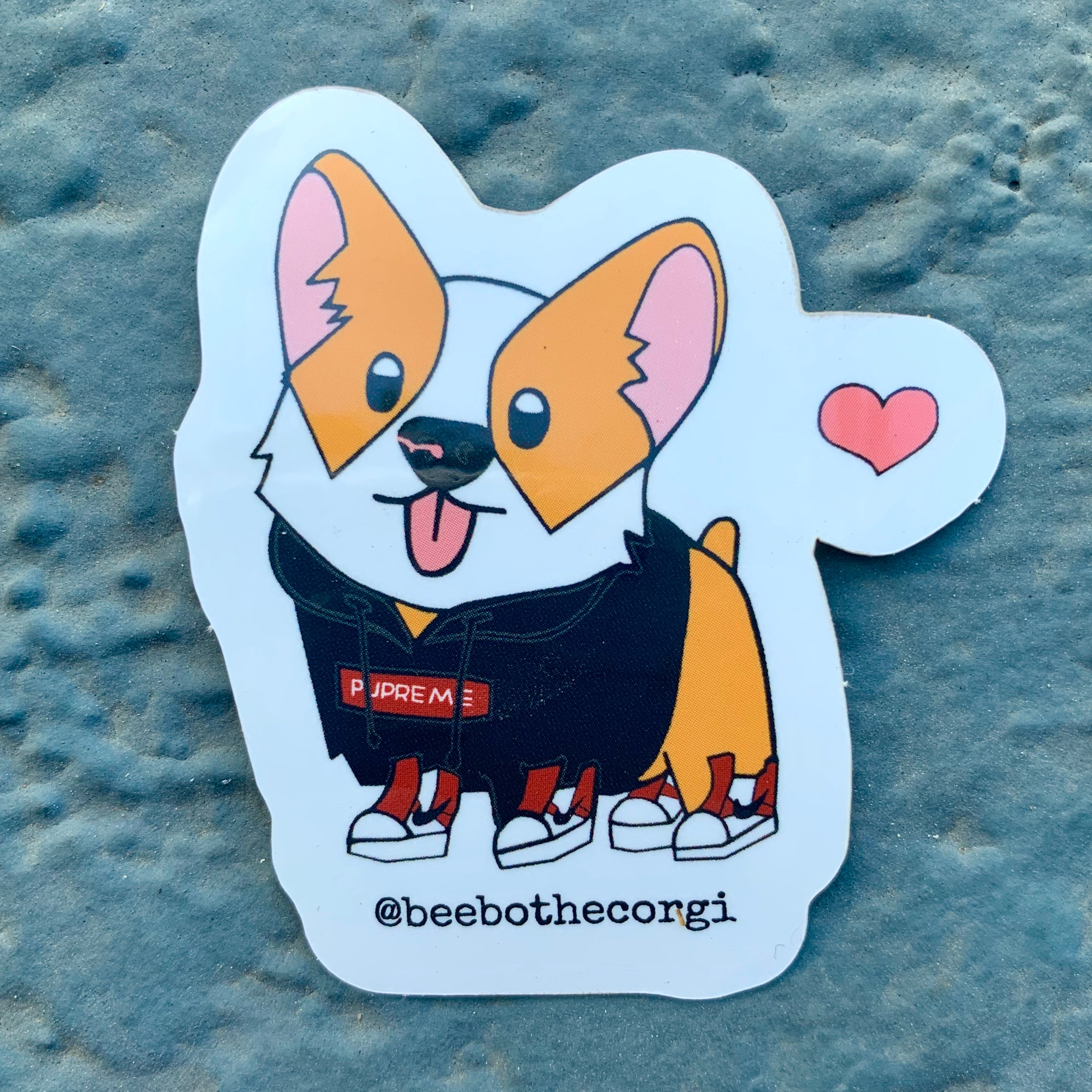 Heartbeast Sticker