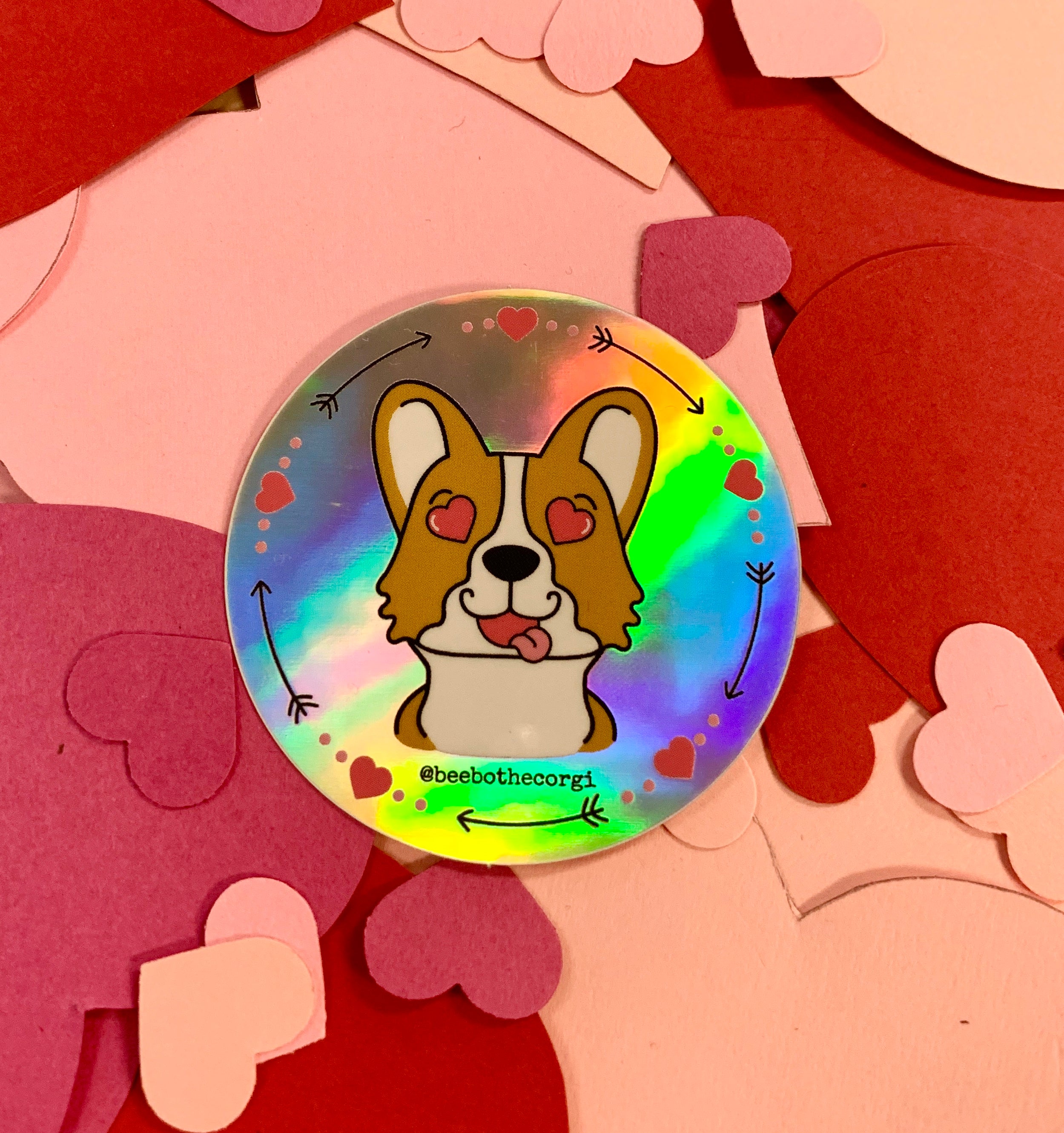 LIMITED EDITION: Holographic Valentine's Sticker Bundle