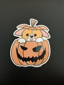 Beeb-O'-Lantern Sticker