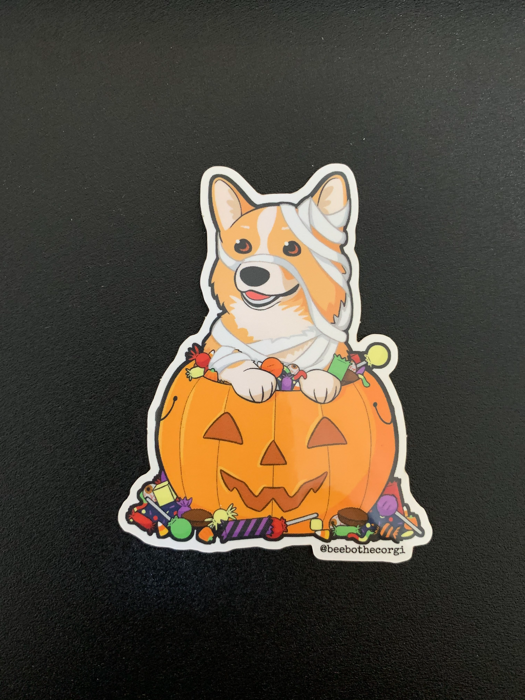 Trick or Treat Sticker